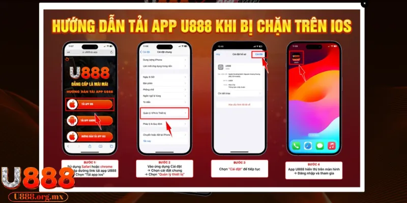 Quy trình download ứng dụng cấp tốc