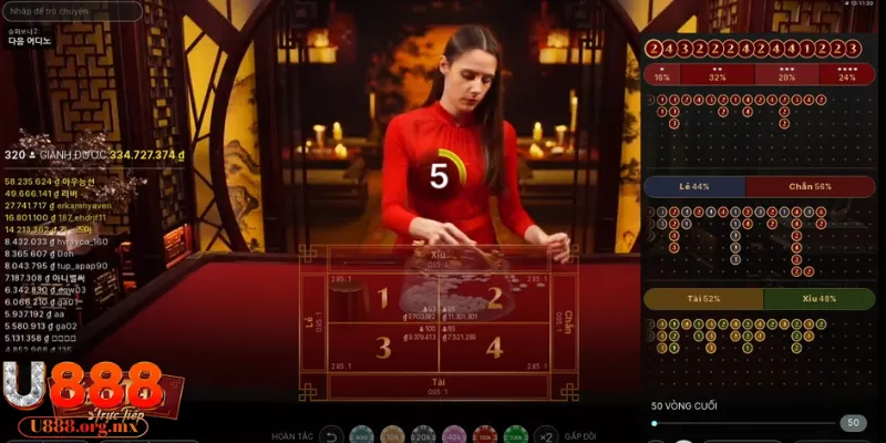 Trò chơi fantan đầy kịch tính