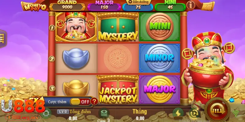 Bồn tụ tài tại U888 là trò chơi cá cược với nhiều tính năng nổi bật