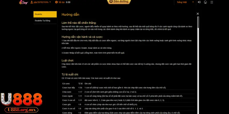 Cược thủ đừng bỏ qua những thông tin quan trọng cho từng ván cược