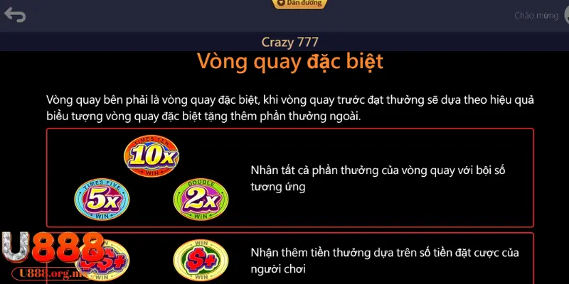 Hướng dẫn cách thức tham gia Crazy 777 