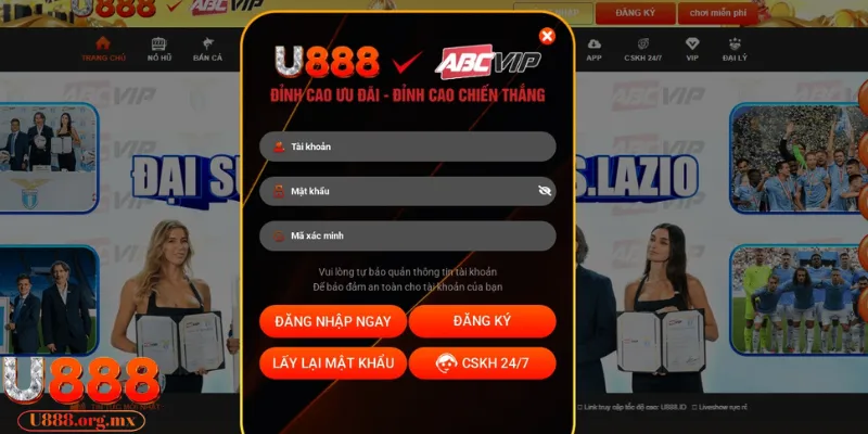 Vào trang chính để sở hữu acount game